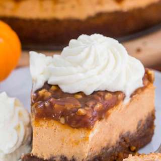 Pecan Pie Pumpkin Cheesecake