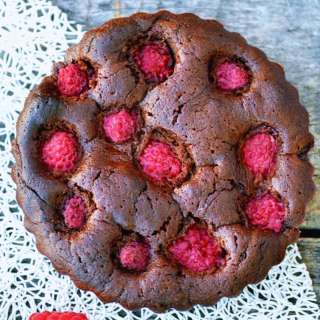 Raspberry Brownies