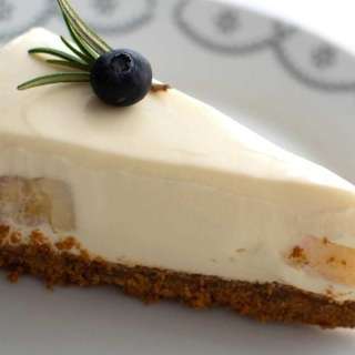 Blueberry Banana Cheesecake