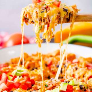 Chicken Burrito Skillet