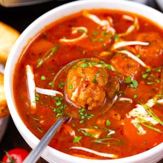 Instant Pot Italian Meatball Soup