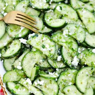 Cucumber Feta Salad