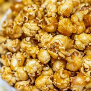 Homemade Caramel Popcorn