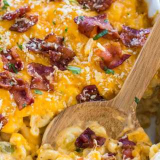 Cheesy Crack Chicken Casserole
