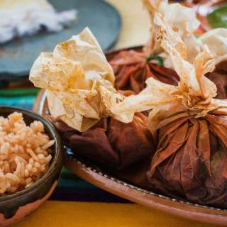 Mixiotes de Pollo (Chicken Mixiotes)