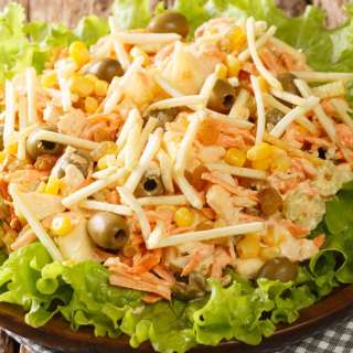 Salpicão de Frango (Brazilian Chicken Salad)