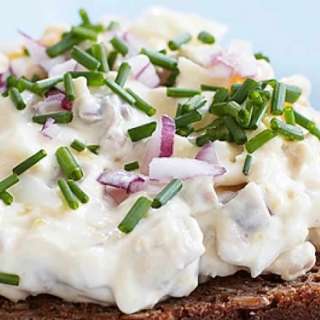 Eggs and Anchovies on Crispbread/ Gubbröra