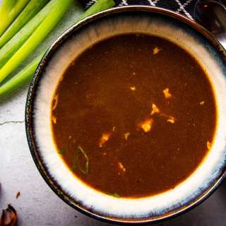 Black Garlic Chicken Soup