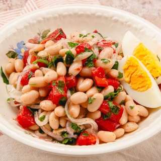 Piyaz: Turkish White Bean Salad