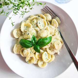 Creamy Zucchini Orecchiette