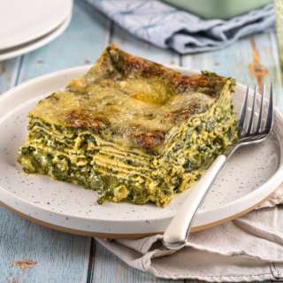 Veggie Pesto & Spinach Lasagna