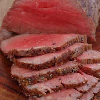Pepper Crusted Roast Beef Tenderloin