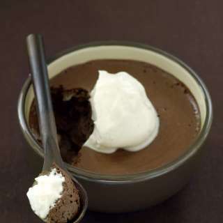 Chocolate Mousse w/ Cinnamon Cream & Coffee Liqueur