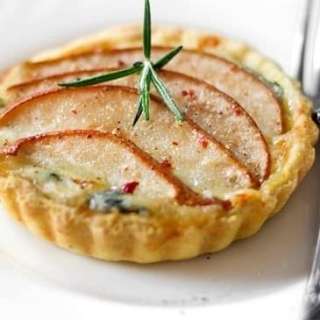 Pear & Gorgonzola Tartlets