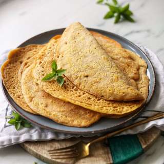 Easy Red Lentil Pancakes (Flatbread) Recipe