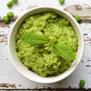 Creamy Mashed Peas with Mint