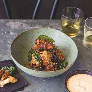 Crispy Salt & Pepper Popcorn Chicken