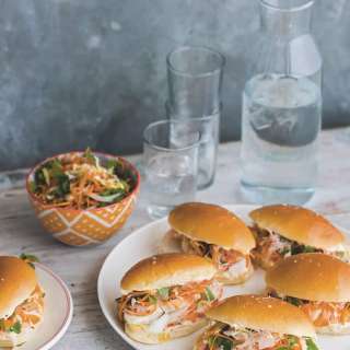 Milk Buns with Lobster & Vietnamese Slaw