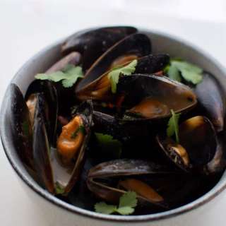 Thai Green Curry Mussels