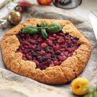 Rustic Mixed Berry Galette