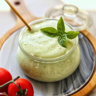 Whipped Feta Cheese with Greens
