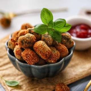 Oven-baked Breaded Olives