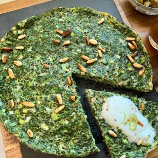 Ejjeh | Syrian Frittata (Parsley Omelet)