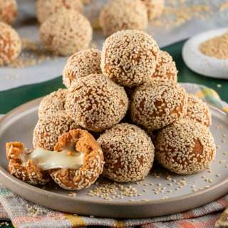 Red Lentil & Mozzarella Croquettes