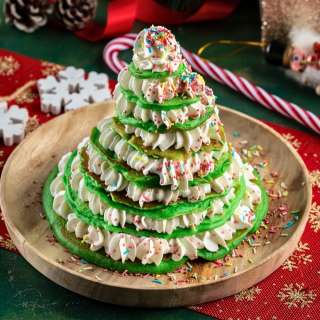Christmas Tree Pancakes
