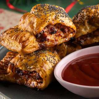 Apple & Sage Sausage Rolls (Air Fryer Friendly)