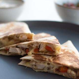Chicken Quesadilla with Pico de Gallo