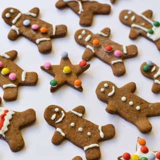 Spiced Gingerbread Man Cookies
