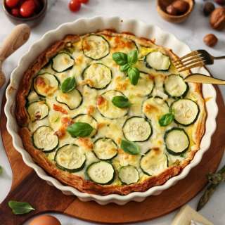 Easy Zucchini Quiche