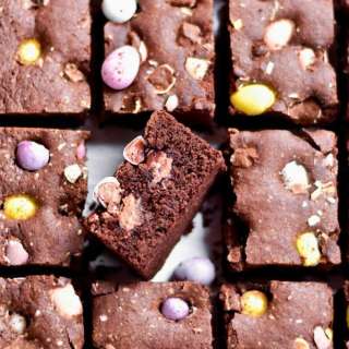 Easter Chocolate Egg Brownies