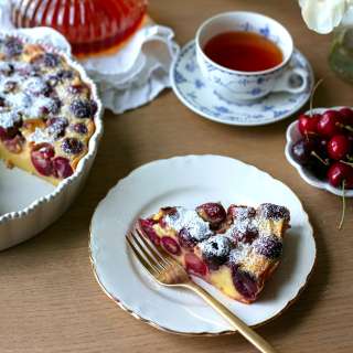 Easy Cherry Clafoutis