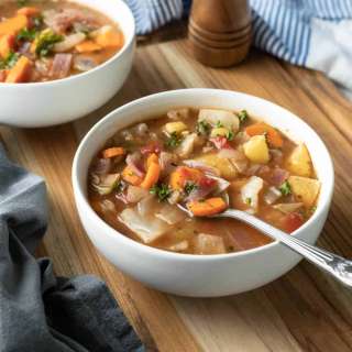 Instant Pot Vegetable Soup With Cabbage