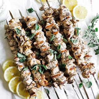 Greek Chicken Souvlaki Recipe