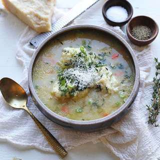 Creamy Chicken Dumpling Soup Recipe
