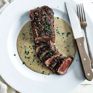 Steak Au Poivre Recipe
