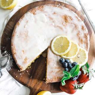Homemade Lemon Polenta Cake Recipe