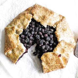 Homemade Blueberry Crostata Recipe (Galette)