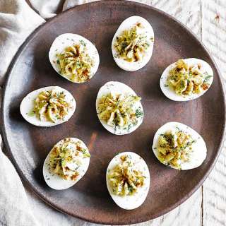 Southern Deviled Eggs Recipe with Relish