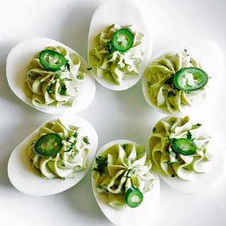 Avocado Deviled Eggs Recipe