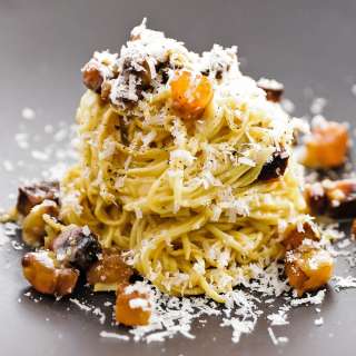 Homemade Spaghetti Pasta Carbonara