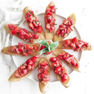 Italian Tomato Bruschetta Recipe