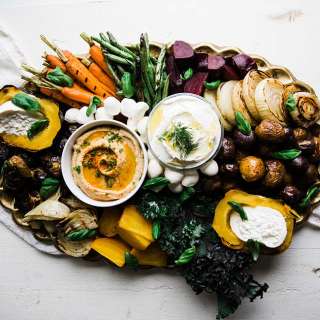 Vegetables Crudité Platter