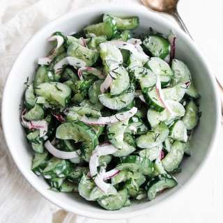 Easy Cucumber Salad Recipe