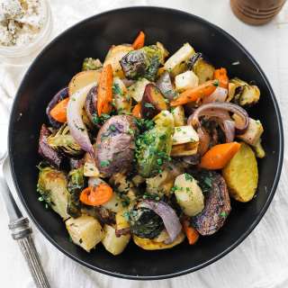 Oven Roasted Root Vegetables Recipe