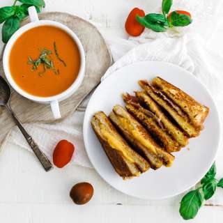 Grilled Cheese and Tomato Soup Recipe