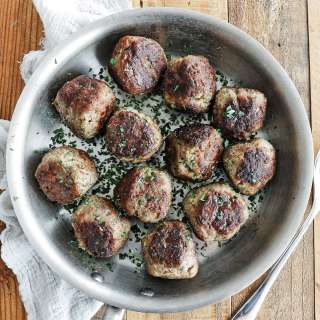 Pan Fried Meatballs